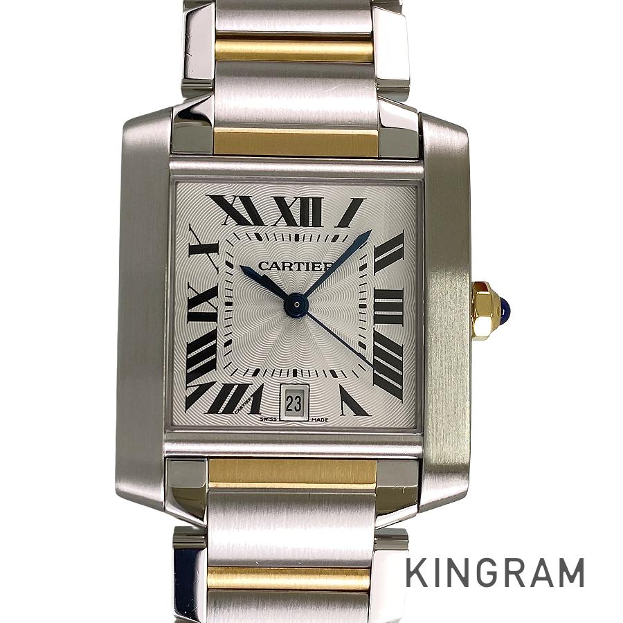 タンク フランセーズ LM 2302 メンズ 腕時計 ss【中古】