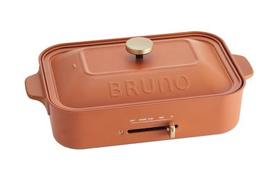 コンパクトホットプレート/シーズン限定カラーチリレッド＋2点 Qoo10] ブルーノ コンパクトホットプレート 【シーズン限定