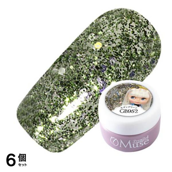 プリムドールミューズ×ブライス グリッター PDU-GB952 モダングリーン 3g 6個セット