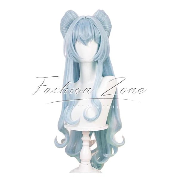 原神 げんしん 風 夢見月瑞希 コスプレ ウィッグ かつら 激安 WIG 高温耐熱 変装 ハロウィン仮装