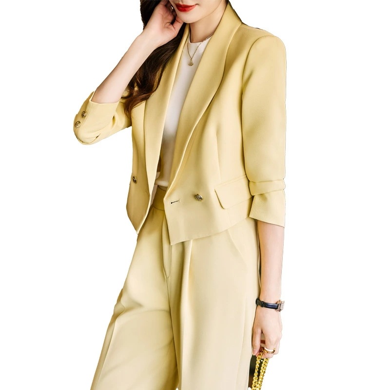 職業 西服 セットアップ レディース 秋 新作 おしゃれ 高級感 ２点セット 931 6,450円