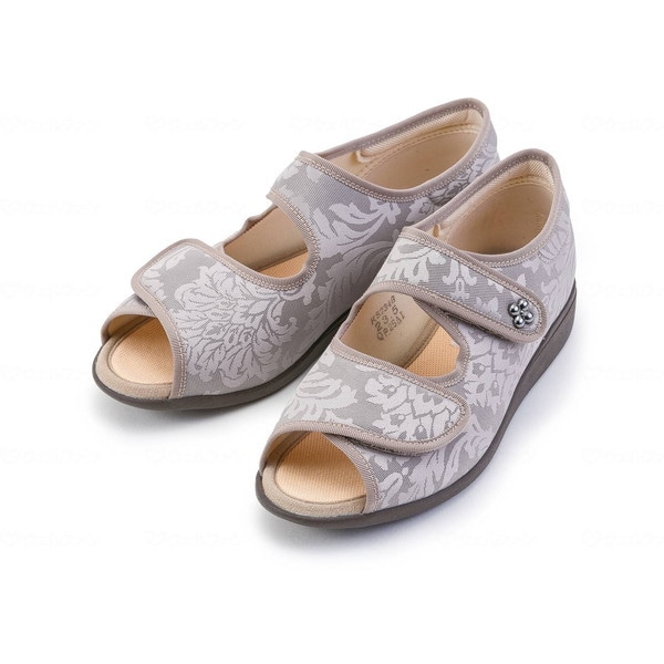 快歩主義L133SL グレージュガラ 24.0 KS23486 メーカー直送