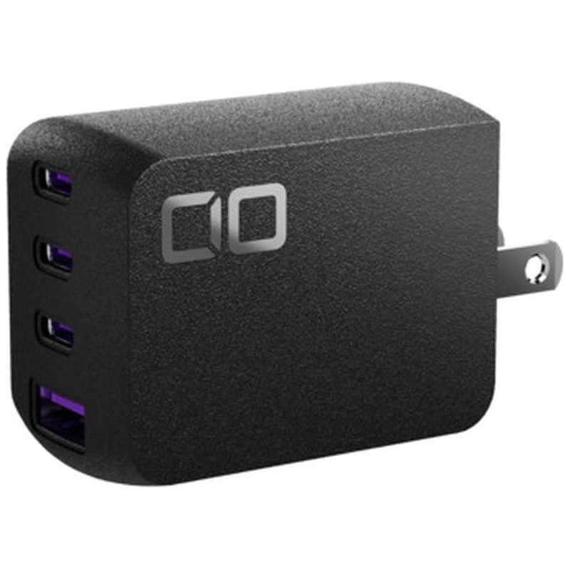 CIO　NovaPort QUAD II 67W3C1A ［4ポート /USB Power Delivery対応 /GaN(窒化ガリウム) 採用］　CIO-G67W3C1A-N2-BK