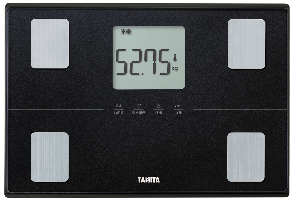 タニタ BC-317-BK 体組成計（メタリックブラック） BC317BK