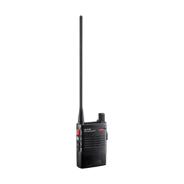 八重洲無線(YAESU) SRFD51LB ヘビーデューティーSTRオンデマンドインカム 特定小電力トランシーバー ロングアンテナ ブラック 簡単設定タイプ メーカー直送