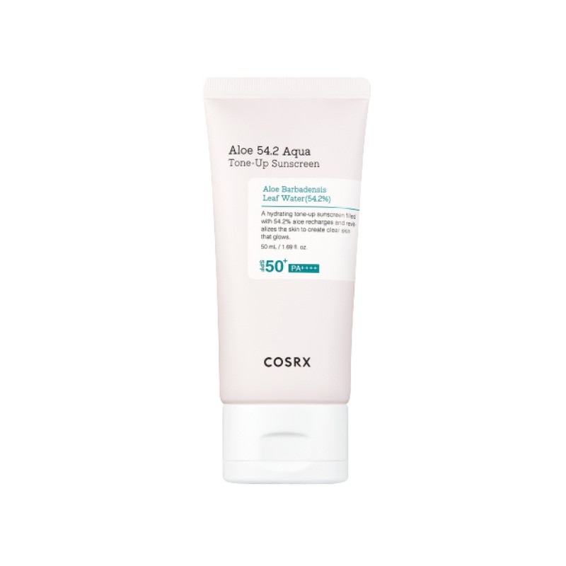 アロエ54.2アクアトーンアップUVクリームSPF 50+PA++++日焼け止めクリーム #UVケア #トーンアップ #UVクリーム 韓国コスメ