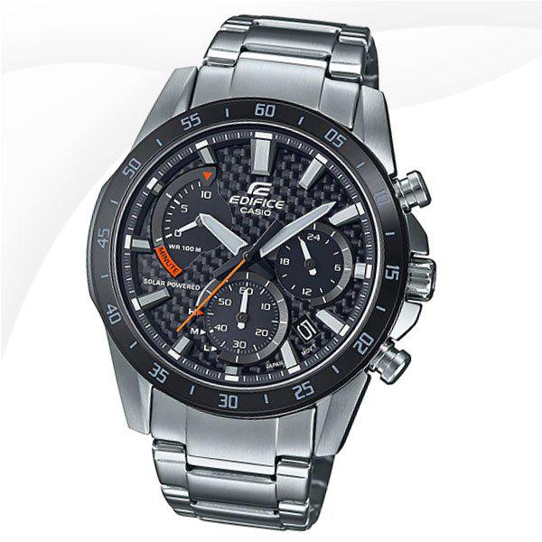 EDIFICE EQS-930DB-1A ソーラー充電腕時計