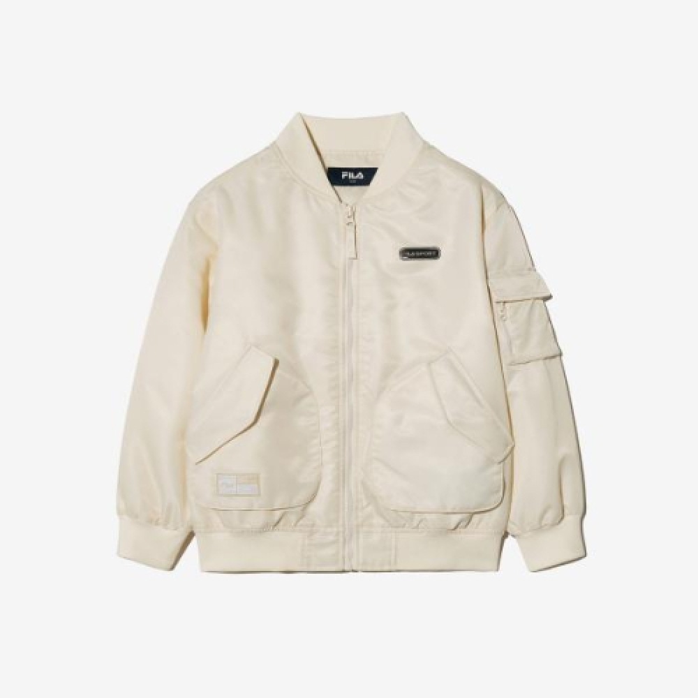 フィラキッズ光沢パッド入りブルゾン (FK2JKH1201XVAA)