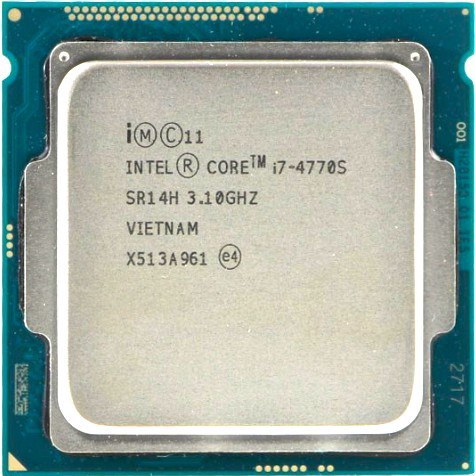 CPU  Intel CORE i7-4770S 3.1GHZ 9個セット