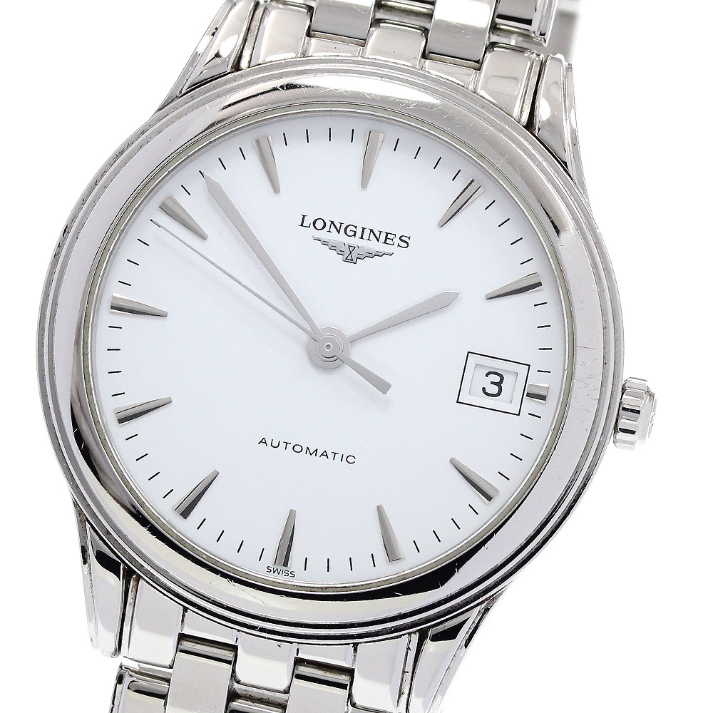 ロンジン LONGINES L4.774.4 フラッグシップ デイト 自動巻き メンズ _846828【中古】