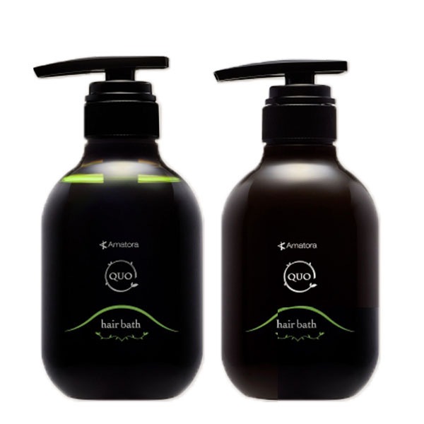 クゥオ ヘアバス(シャンプー)H 375mL + キトマスク K 375g セット