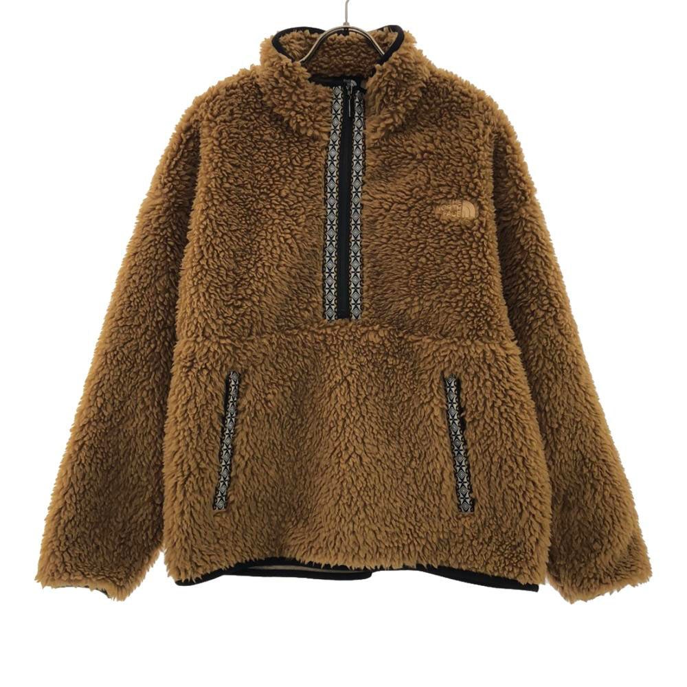 NA72035 チロリアンテープ プリマロフト ボアジャケット S ブラウン アウトドア 裏地付き ハーフジップ メンズ 8,915円