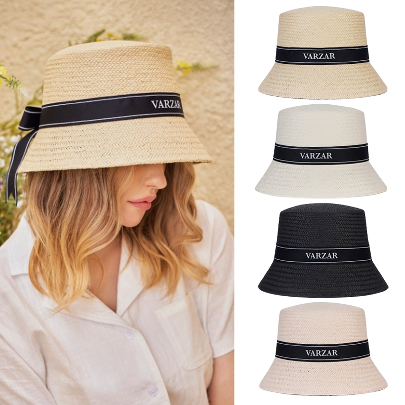 23SS 新商品リボンペーパーバケットハット 人気商品