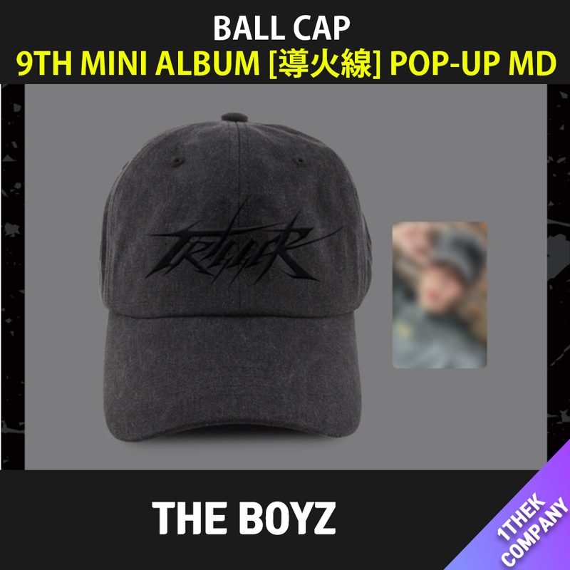 [購入金額特典]（BALL CAP）2024 THE BOYZ 9TH MINI ALBUM [導火線] POP-UP MD