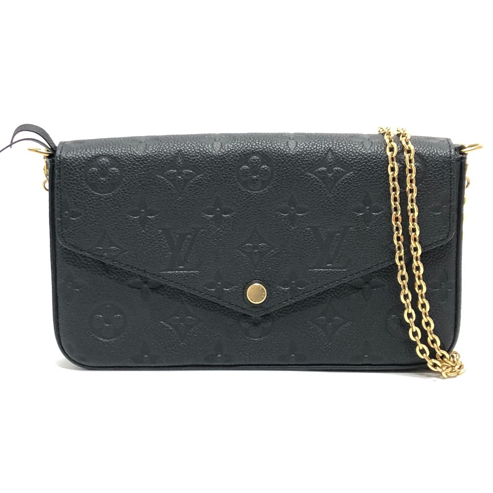 ショルダーバッグ M82477 ポシェット フェリシー ポシェット ショルダーバック バック カバン モノグラムアンプラントレザー ノワール ブラック 187,000円