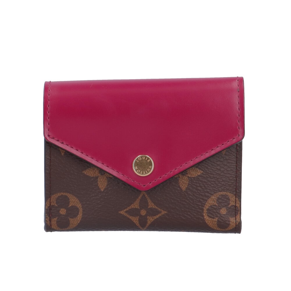 ルイヴィトン ポルトフォイユ・ゾエ モノグラム 三つ折り財布 モノグラムキャンバス M62932 LOUIS VUITTON 中古