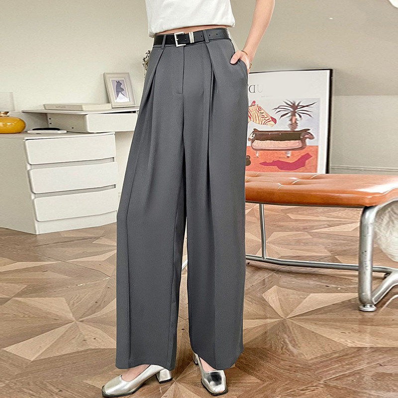 チノ パンツ チノパンツ レディース ワイドパンツ ワイド タック入れ チノパン チノパンツ ボトム 体型カバー ボトムス ストレート ズボン ハイウエスト 美脚パンツ 通勤 オフィス