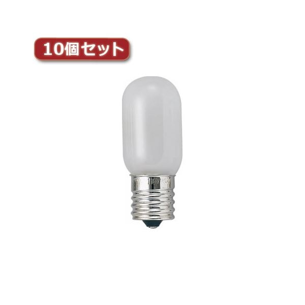 （まとめ）YAZAWA ナツメ球 E12 5W 白 2個パック10個セット 1CT2PX10(×5セット)