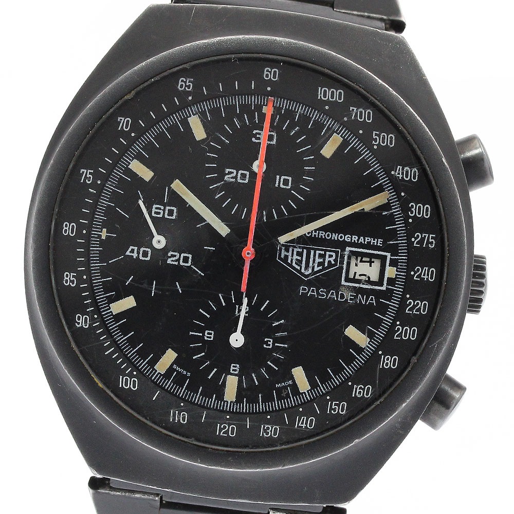 ホイヤー Heuer 280SL パサデナ クロノグラフ デイト 自動巻き メンズ _919655【中古】