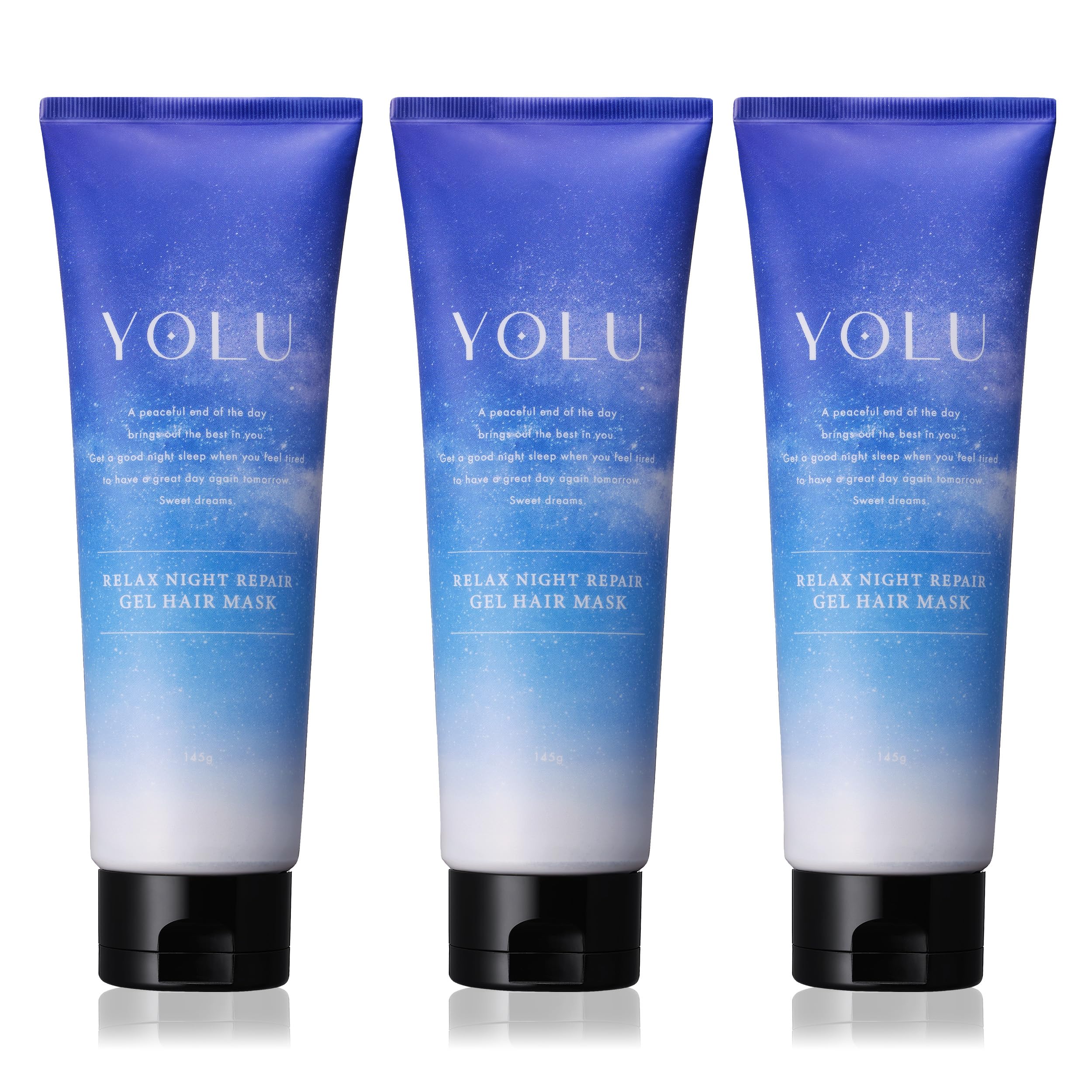YOLU ヨル ヘアマスク リラックスナイトリペア 3本入り