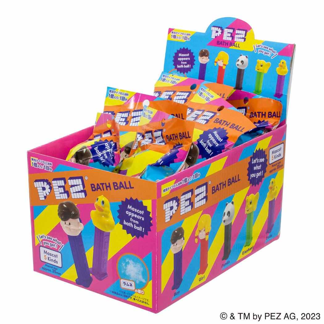 PEZ 入浴剤 バスボール 12個入セット キャラクター グッズ
