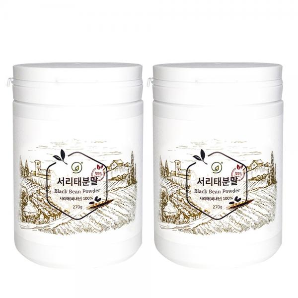 ヒューナイン 100% 純国産黒豆粉末状270g 휴나인 100% 순수 국산 서리태 검은콩 분말 가루 270g