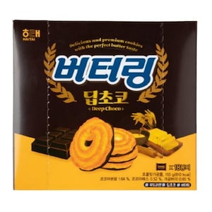 バターリングディープチョコ155g[버터링딥초코155g 해태]