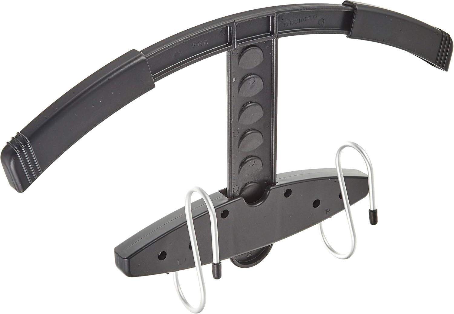 ナカバヤシ デスクチェア チェアハンガー 服の神 10本セット ブラック 80380