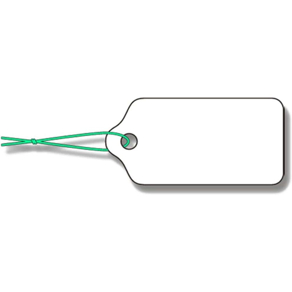 （まとめ買い）シモジマ HEIKO 提札 No.22 緑絹糸付き 1000枚 縦11x横22mm 店舗用品 007102200 [x3セット]