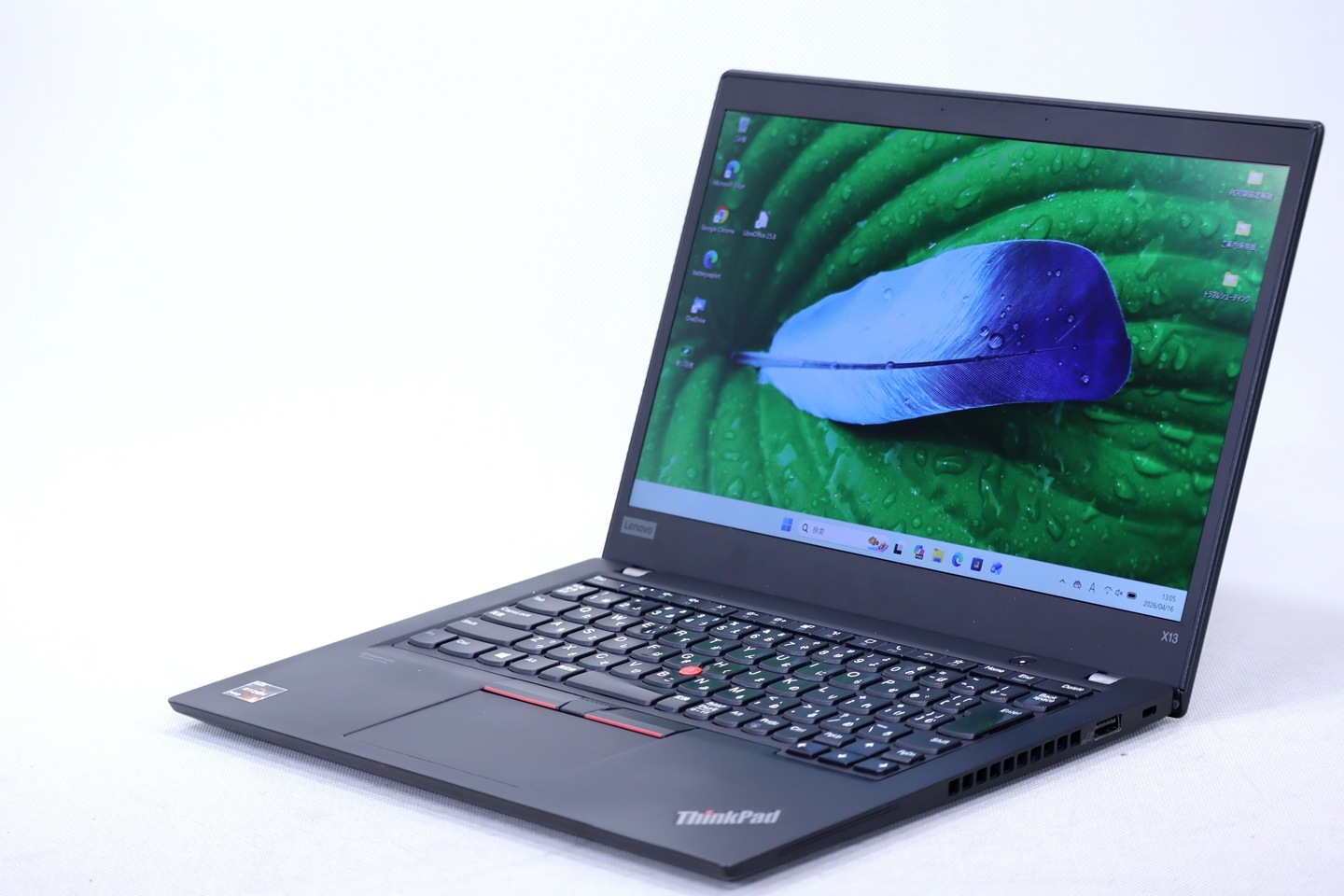 即配 良品 薄型2021年Ryzen5モデルThinkPad X13 Gen1 Ryzen5PRO4650U 8G 256G 13.3型FHD WiFi6 AAA評価