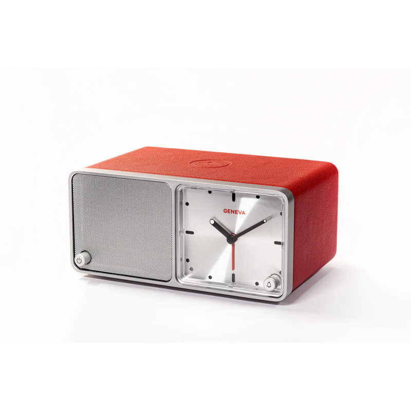 GENEVA　Bluetoothスピーカー Geneva Time レッド GTERD ［Bluetooth対応］　GTE-RD