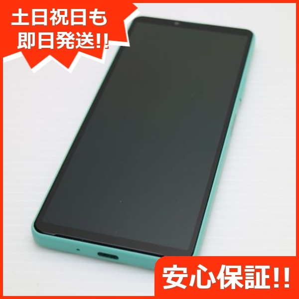 新品同様 Xperia 10 IV SOG07 ミント スマホ 白ロム 中古 土日祝発送OK 110