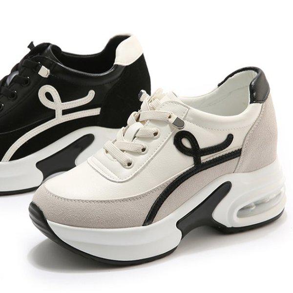 【靴】レザー 厚底 女性 レディース スリッポン スニーカー 7cm sjperu-P204