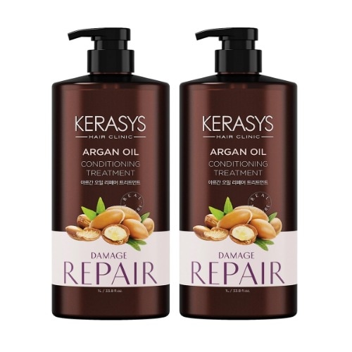 ケラシスアルガンオイルトリートメント1L x 2シャワー浴室頭皮ヘアケア栄養香りのヘアケアギフト