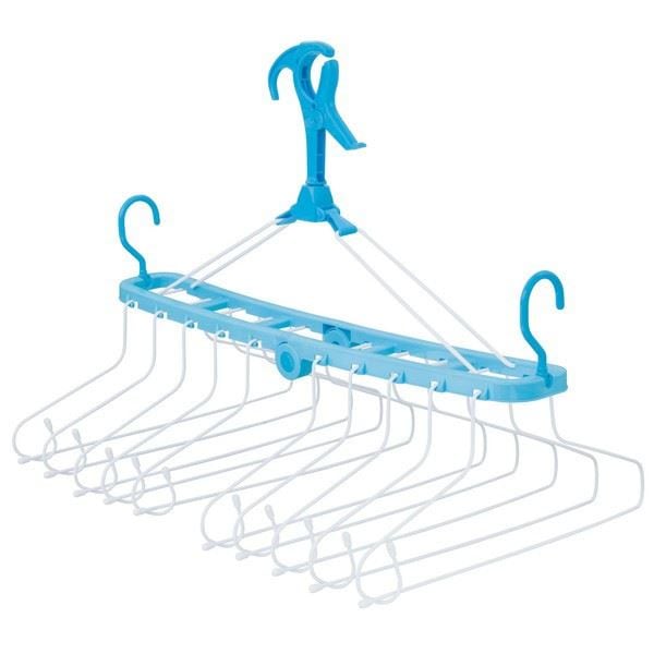 （まとめ）洗濯ハンガー 10連 ML2 ワイヤーハンガー （シャツハンガー） [10個セット]