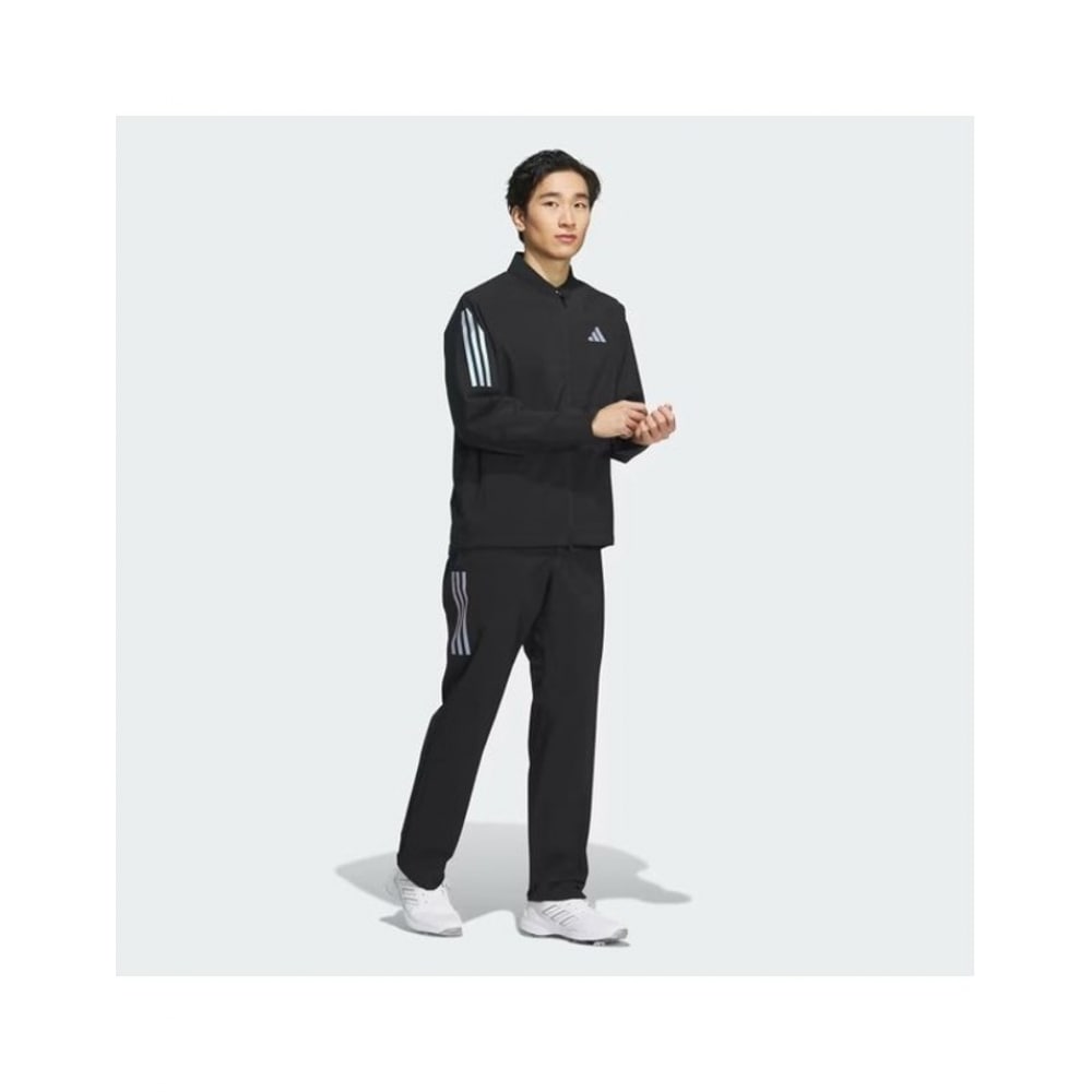 アディダスゴルフメンズレインジャケット防水レインレディスーツウーブラック HS9978