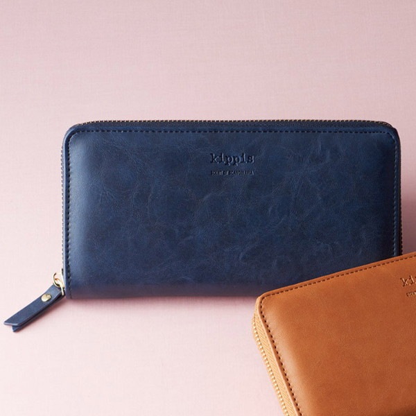 キッピス キッピス ギャルソン長財布 ネイビー KP-11980421