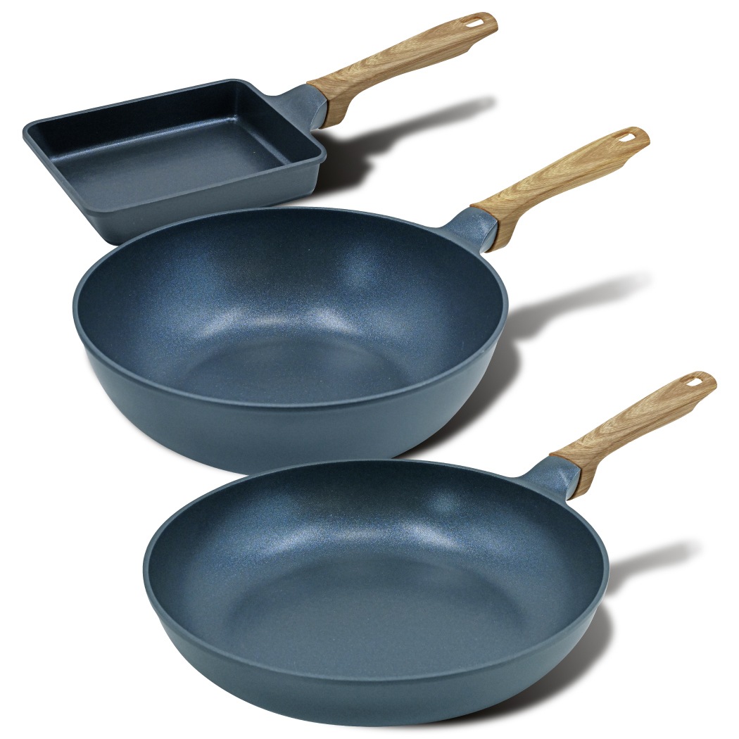 every U. 軽量強化フライパン DAIKIN silkwear 28cm×30cm×玉子焼き 耐摩耗性試験100万回クリア 高熱効率 こげつきにくい ガス火 IH対応 金属ヘラ使用可能 PFOA