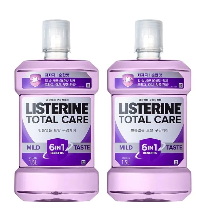 リステリン トータルケア マイルド 1.5L x 2