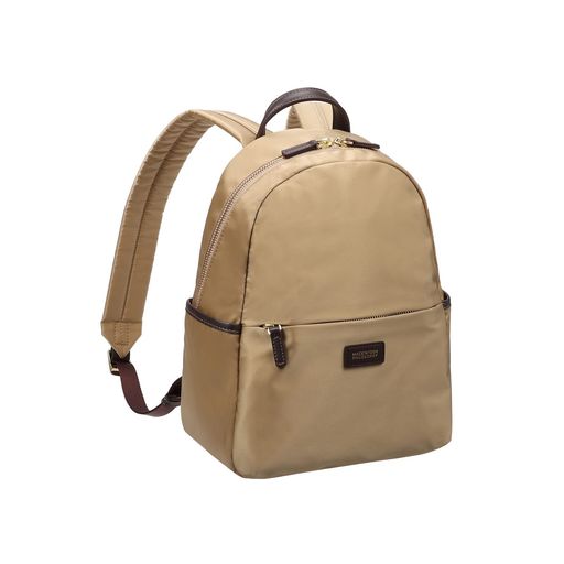 [マッキントッシュフィロソフィー] リュックサック [アメリア2] ミニサイズ テフロン加工 背面ポケット付 NO.68094 レディース ベージュ H30×W24×D11CM