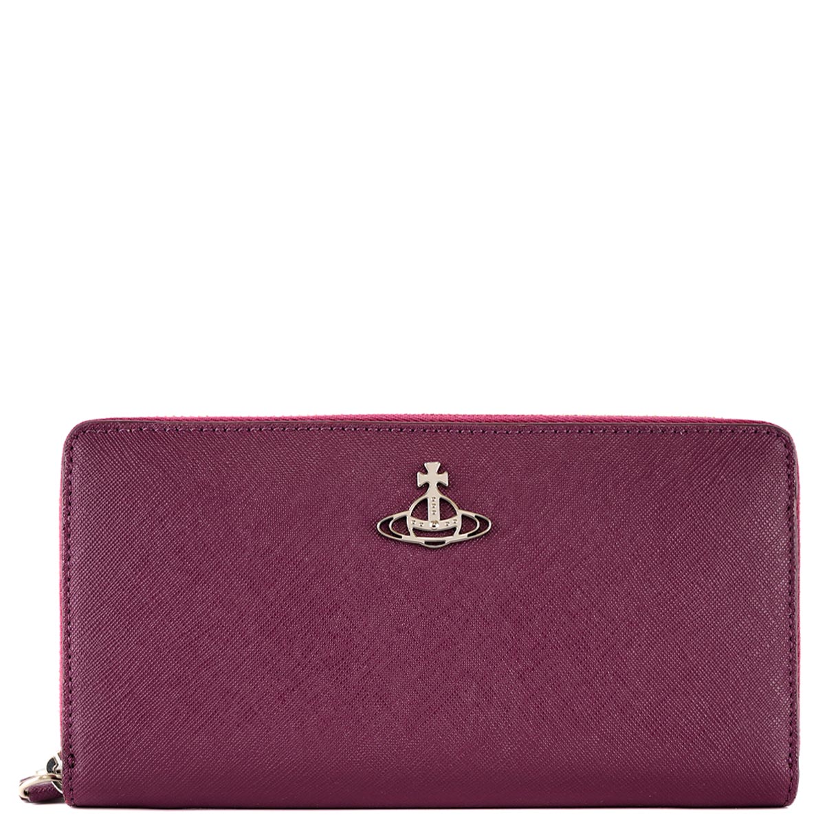 2023年秋冬新作 長財布 51050022 L001N SAFFIANO ZIP ROUND WALLET レディース J401LA パープル