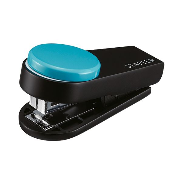 （まとめ） マックスカラーギミック 10枚とじ ライトブルー HD-10XS／LB 1個 (×5セット)