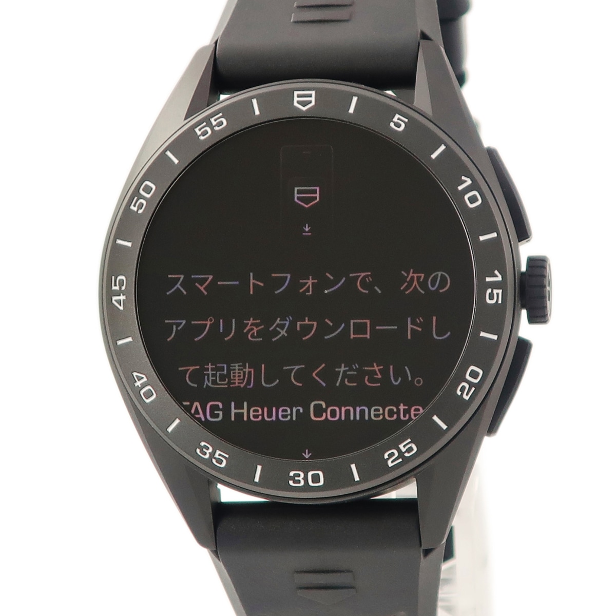 激安の キャリバーE4 Tagheuerコネクティッド スポーツエディション 3年保証 黒DLC加工 未使用 メンズ クオーツ SBR8A80.EB0259 その他 ブランド腕時計