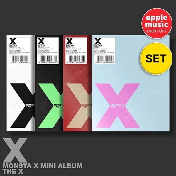 [APPLE MUSIC 特典付き][4種セット] MONSTA X - Mini [THE X]