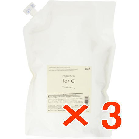 【送料無料】 ナンバースリー フォーシー トリートメント 3000ml　レフィル 【3個セット】