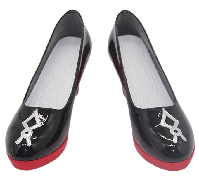 コスプレ靴 Nerissa Ravencroft ネリッサ レイヴンクロフト VTuber hololive 下駄 シューズ 長靴 コスプレ クリスマス ハロウィン