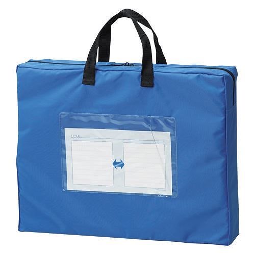 （まとめ買い）メールバッグ ブルー CR-ME55-BL ｱｵ 00028511 [x3]