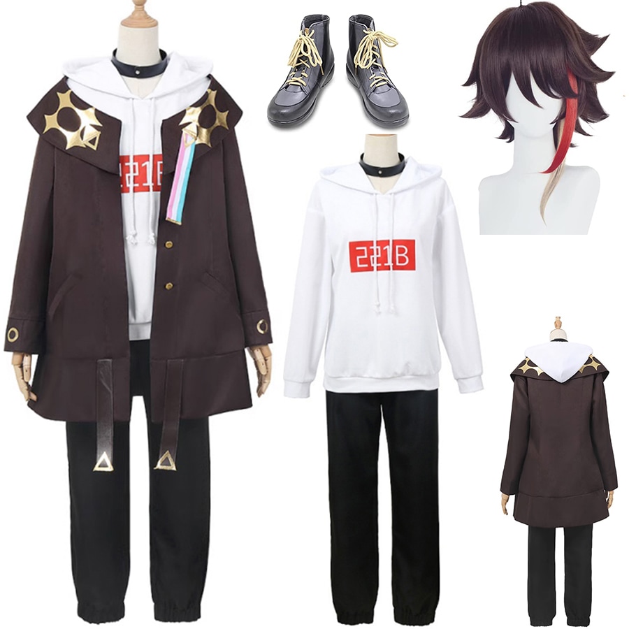 バーチャルYouTuber 三枝明那 コスプレ衣装 さえぐさあきな コスプレ 衣装 ハロウィン クリスマス 学園祭 文化祭 仮装 仮装 演出服 コスチューム コスプレ衣装 ウィッグ 靴 追加可能