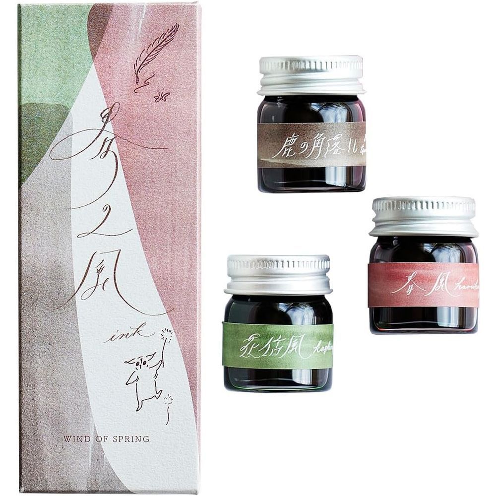 （まとめ買い）つけペン用インク 春の風インク インク3色セット 各10ml 51177-0001 [x3]