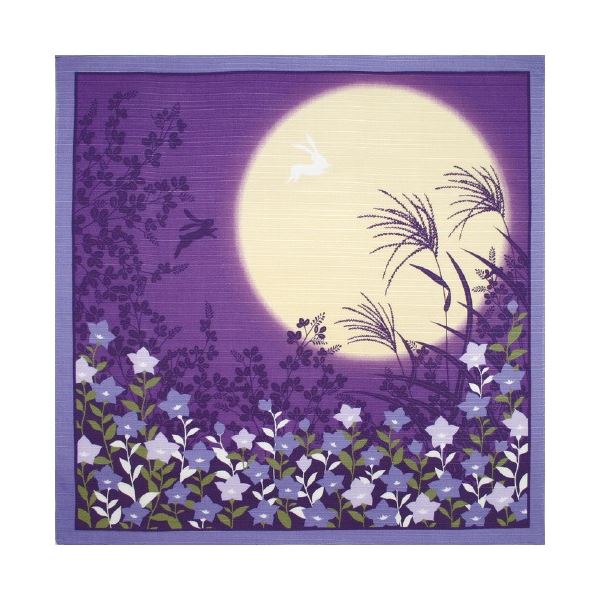 （まとめ）ヤマコー 花景色 小風呂敷 秋[x10セット]